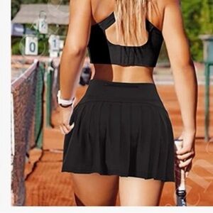 Pleated Tennis Skirt / Skorts with Pockets